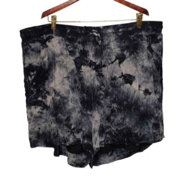 Torrid Pull-On Gauze Mid-Rise Short Tie Dye POCKETS Drawstring Waist Siz… - Picture 2 of 14